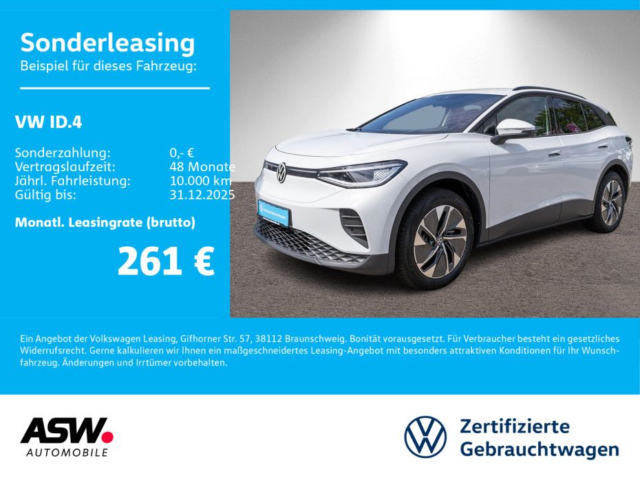 Volkswagen ID.4 Pure Performence LED Nav PDC Wärmepumpe AHK