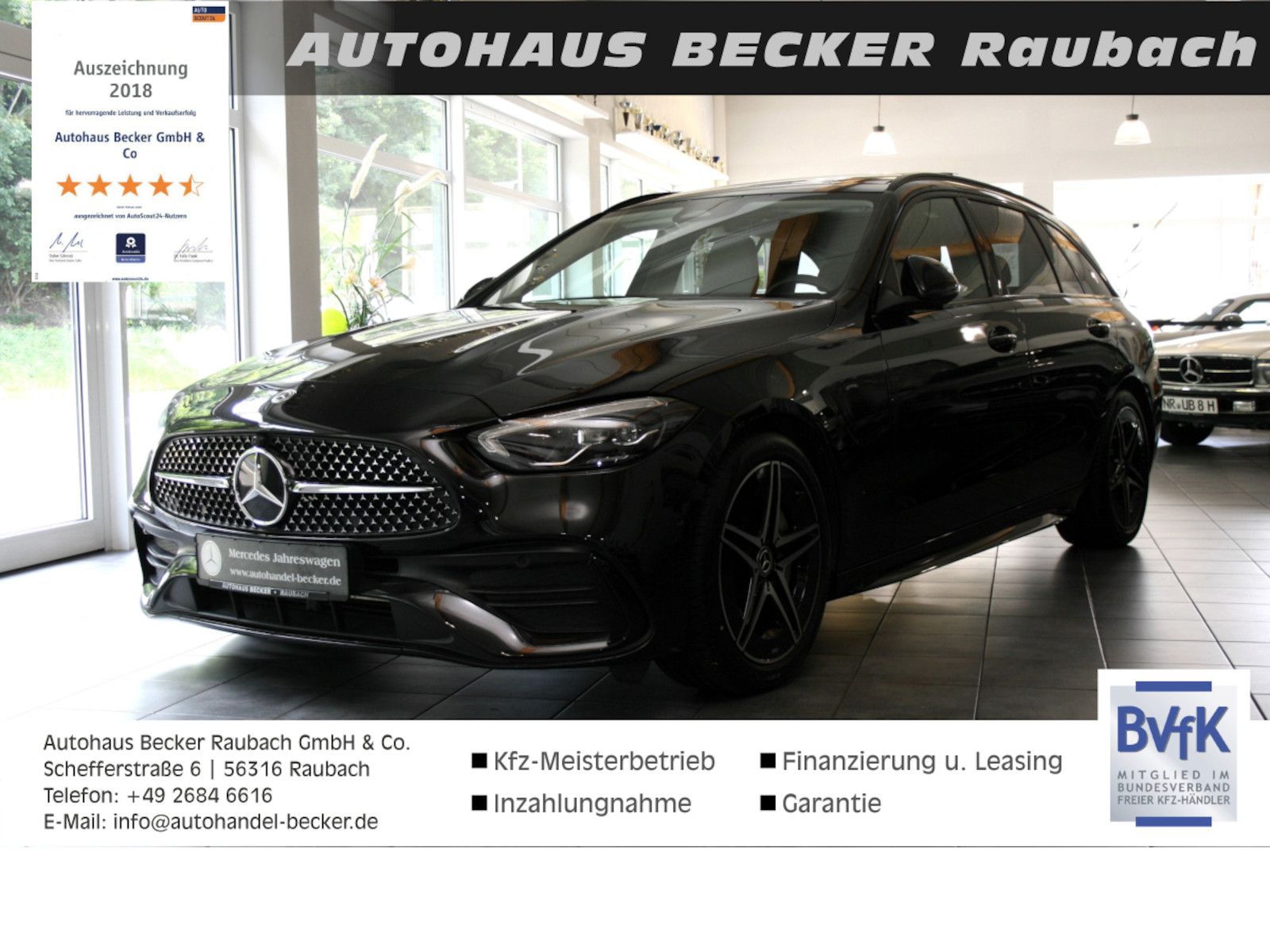 Fahrzeugabbildung Mercedes-Benz C 180 T AMG *Night*Memory*Pano-Dach*Totwinkel