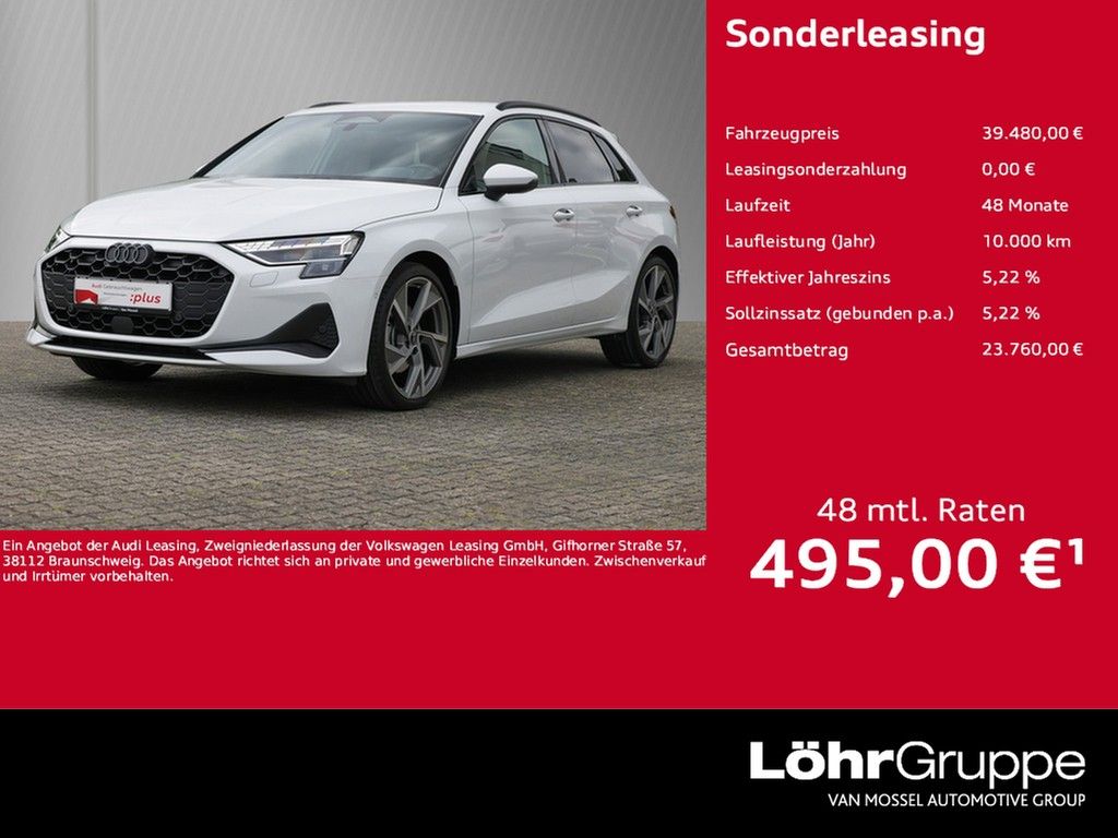 Audi A3 Sportback advanced TFSI quattro S-tronic GWP