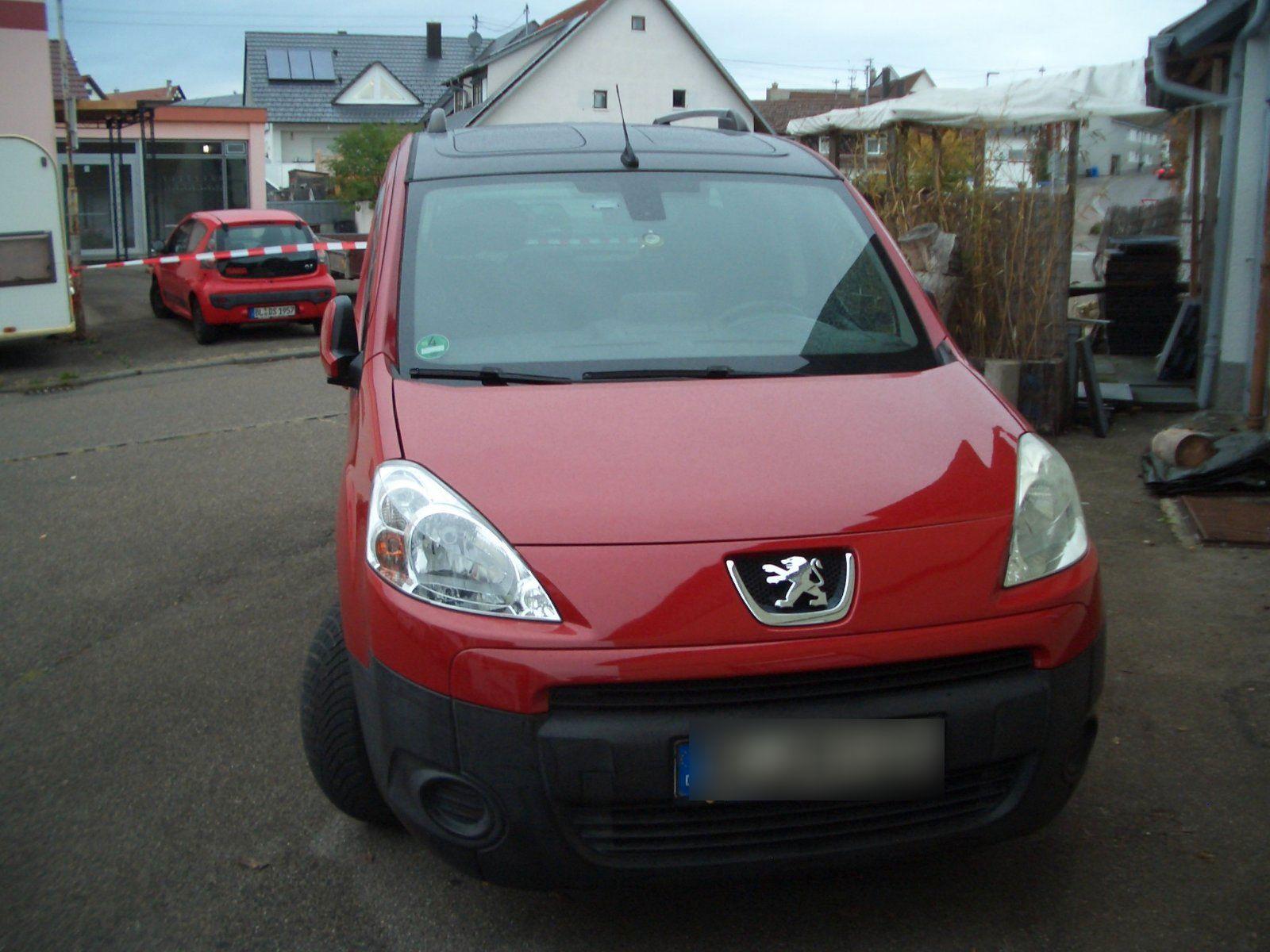 Peugeot Partner 2010 — rear view