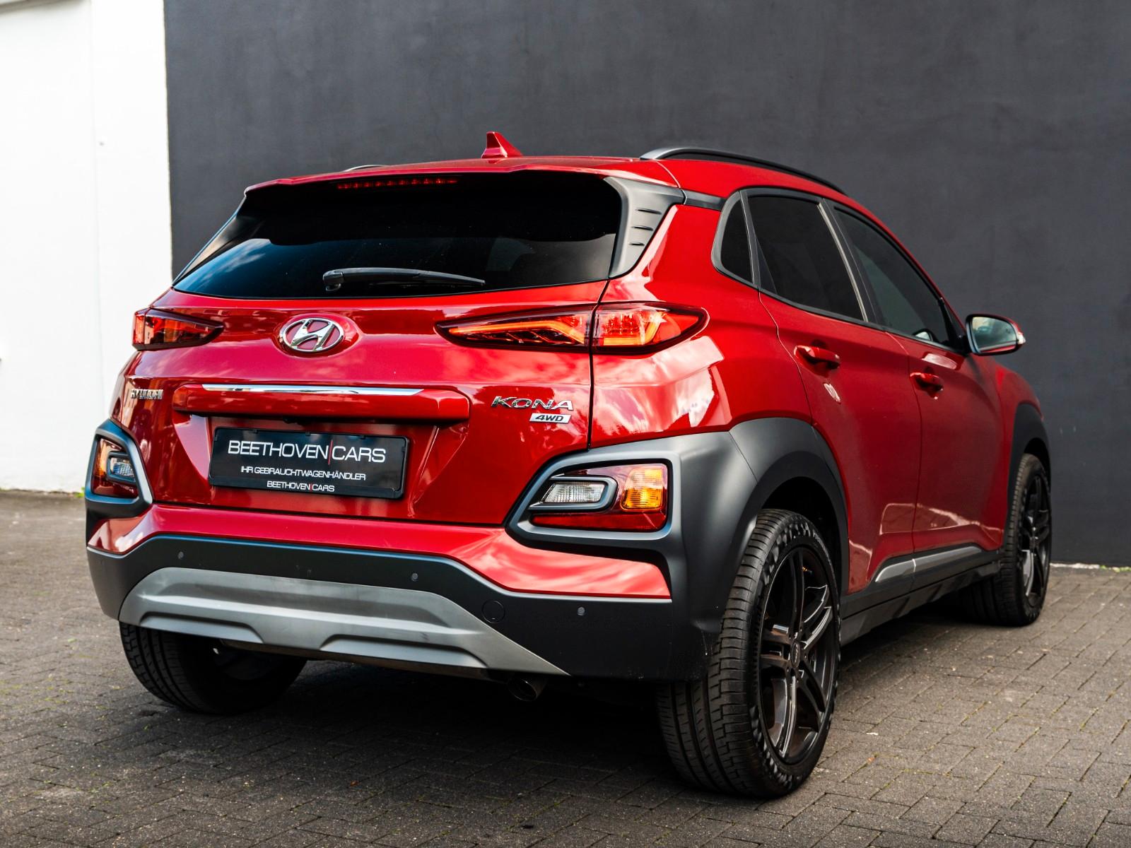 Hyundai Kona 4WD AUtomatik+Leder+SD+1Hand