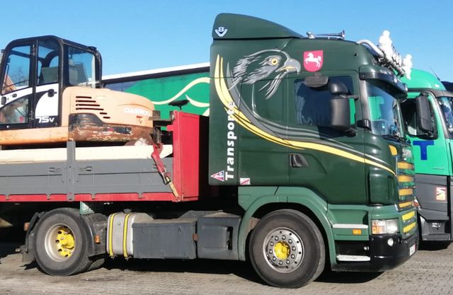 Scania R500 LA 4x2 MNA V8 Kipphydraulik ALTER TACHO TÜV