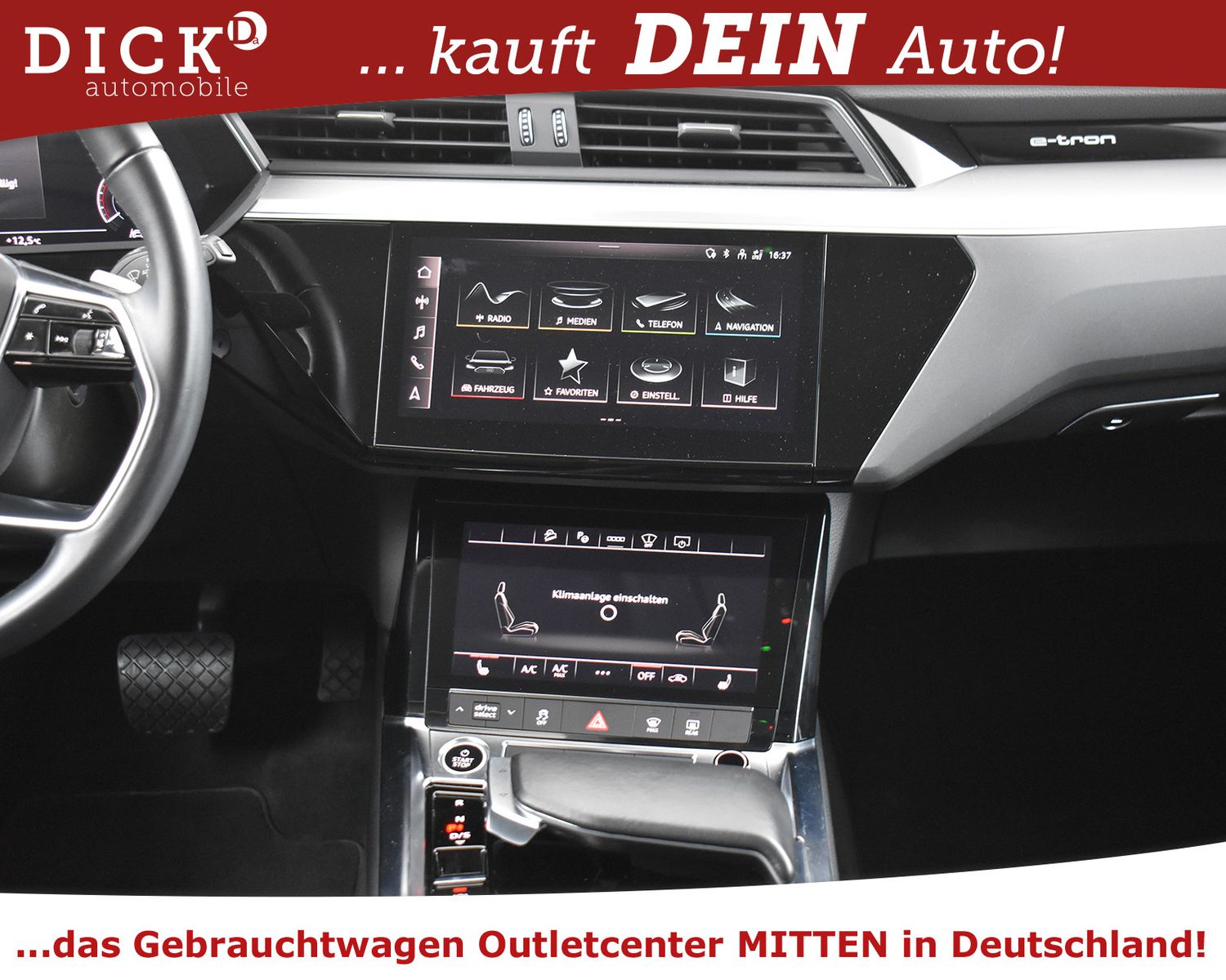 AUDI e-tron 55 Quatt Advan LUFT+HEAD+VIRTU+LED+KAM+20 - Image 14