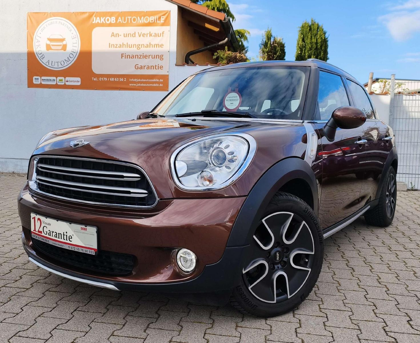 MINI Cooper D Countryman 1.Hand TÜV Neu NAVI XENON Ei