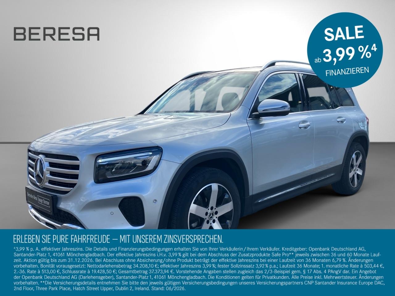 Mercedes-Benz GLB 180 Progressive Pano AHK CarPlay Winter-P.