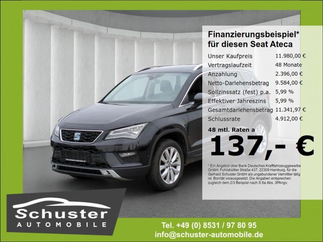 Seat Ateca 1.6TDI Style LED Navi ACC SHZ 2xPDC ALU