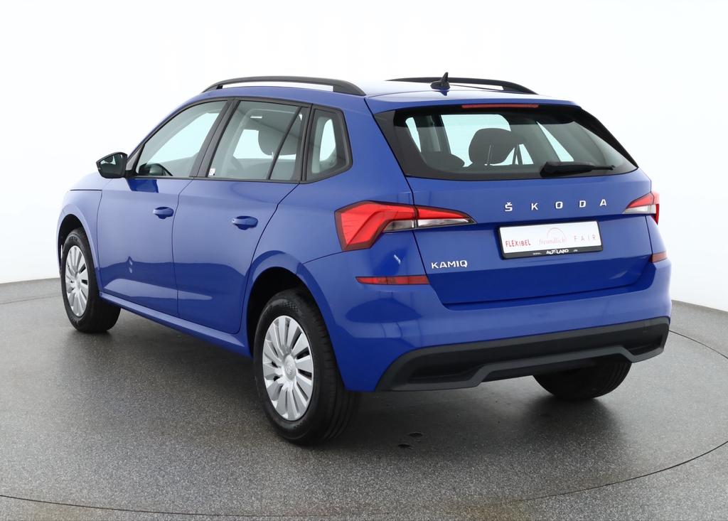 Skoda Kamiq 2022 г. Синий, пробег 43622 км