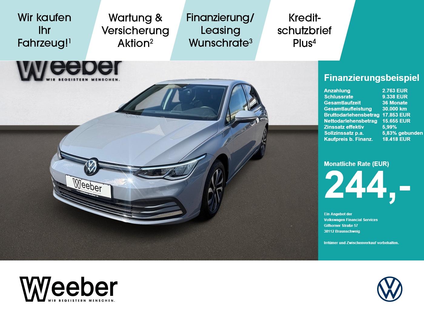 Volkswagen Golf Active *ACC*NAVI*SHZ*LED*PDC*APP-CONNECT*