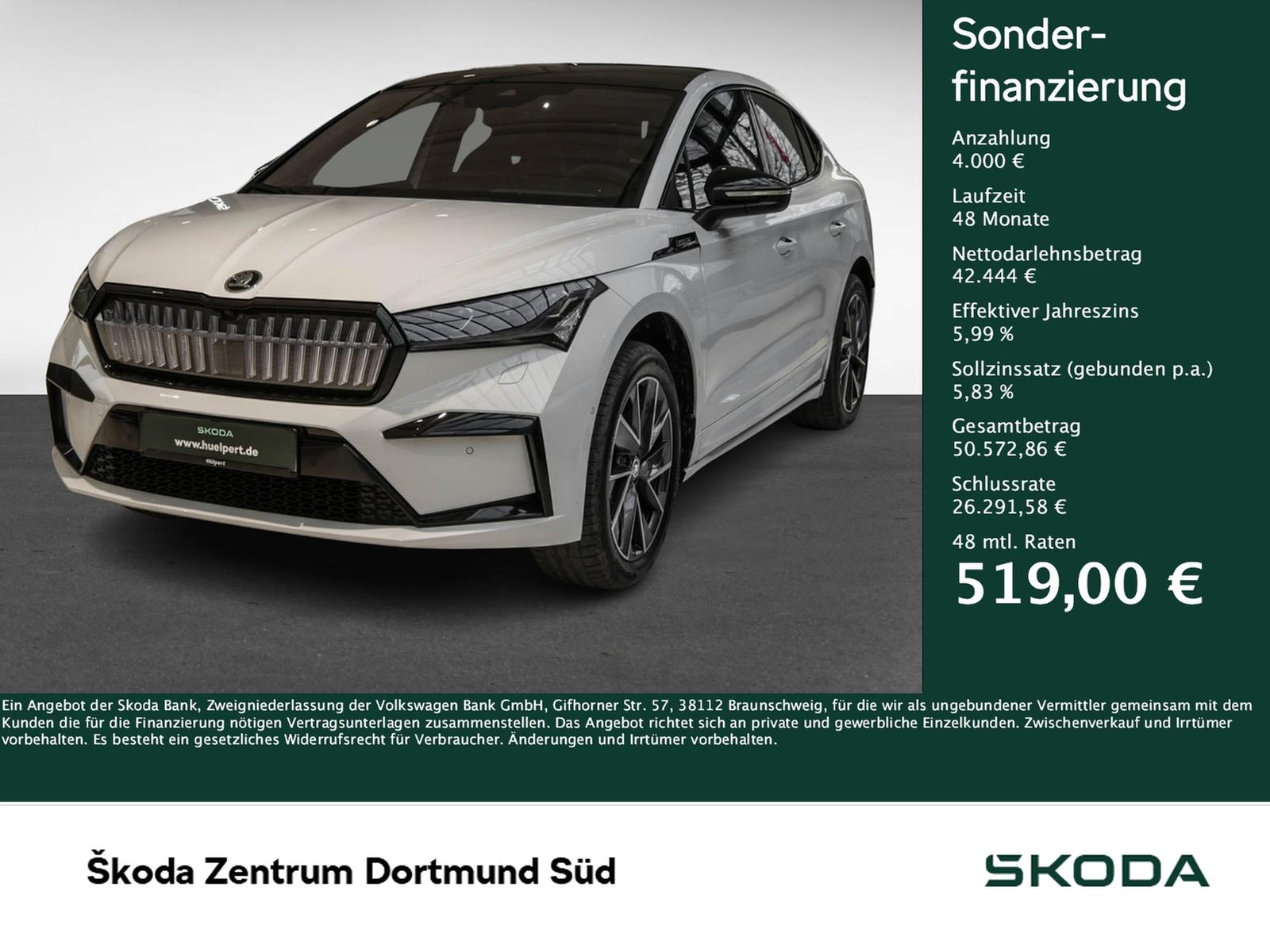 Skoda Enyaq Coupe 85 SPORTLINE AHK HEADUP 360CAM LM20