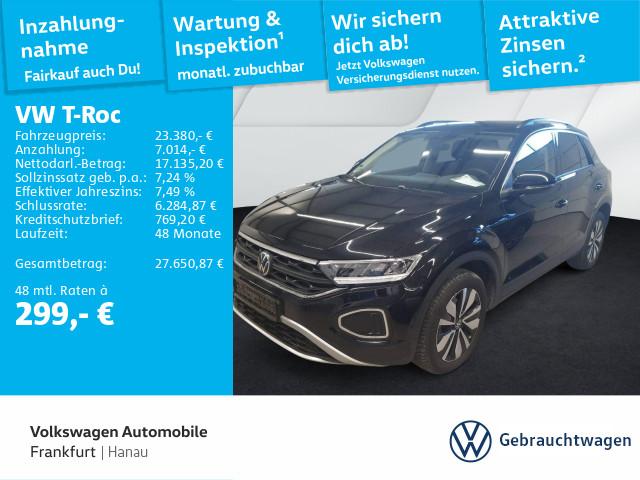 Volkswagen T-Roc 1.0 TSI Goal Navi ACC DAB+ LED FrontAssist