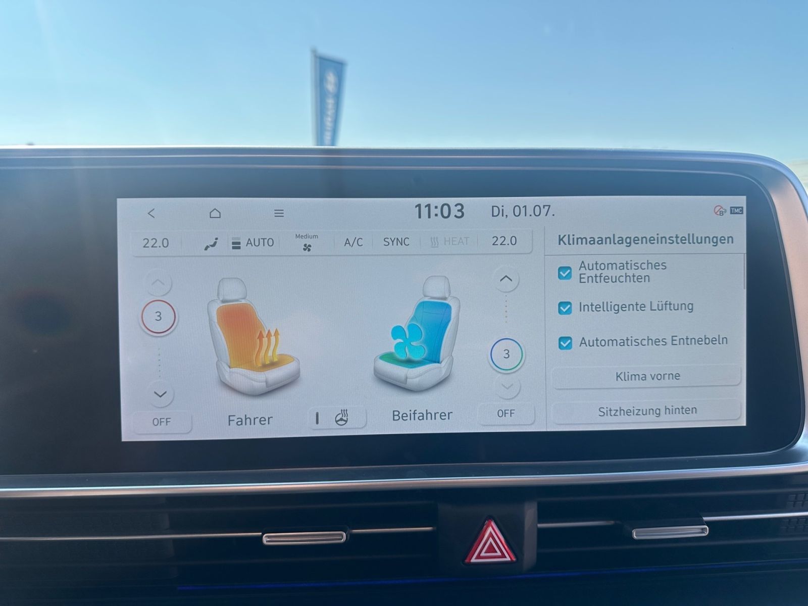 Fahrzeugabbildung Hyundai IONIQ 6 Uniq 77,4 kWh dig.Spiegel 20 Zoll