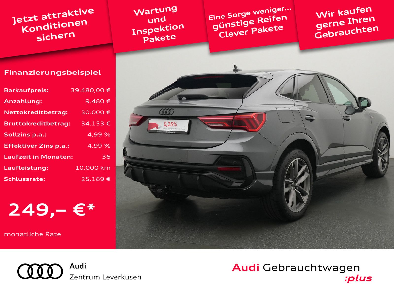 Audi Q3 Sportback 45 e S line S-TRON PANO MATRIX AHK foto 2