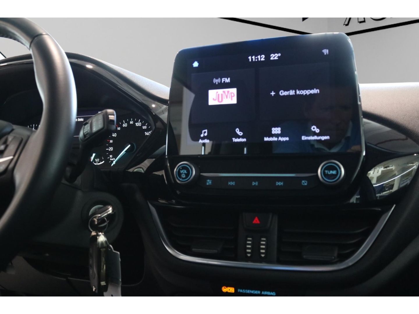 Fahrzeugabbildung Ford Fiesta Trend Apple CarPlay Android Auto WLAN Spu