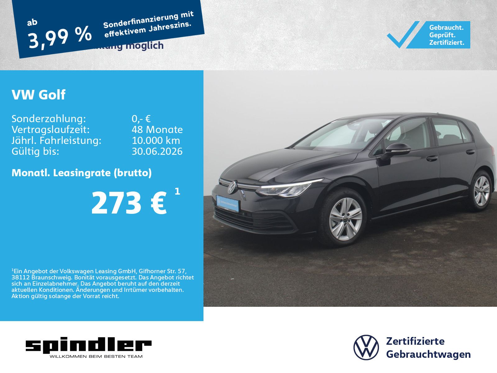 Volkswagen Golf VIII Life 2.0 TDI DSG / Navi, CarPlay, LED