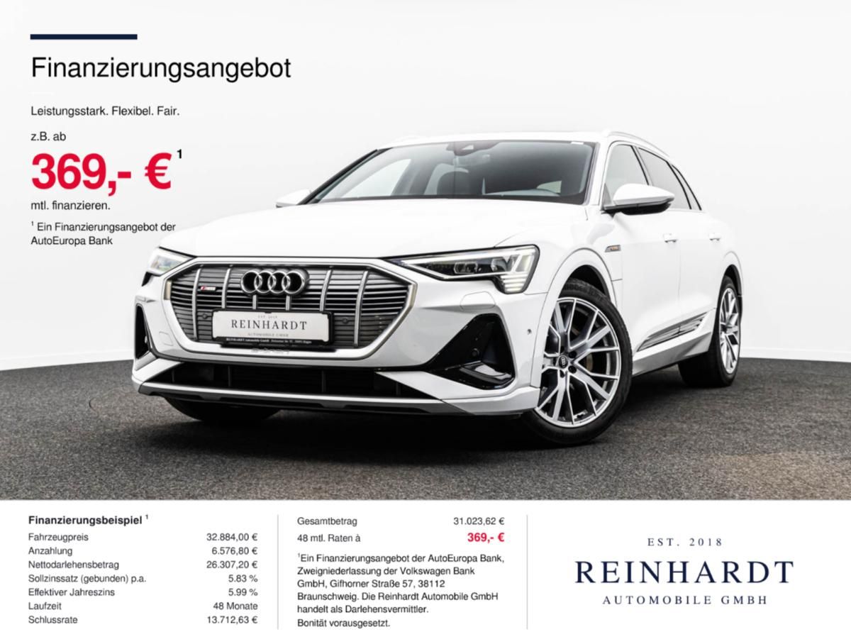 Audi E-TRON 55 2x S LINE/BLACK/21Z./ACC/PANO/AHK/KAM.