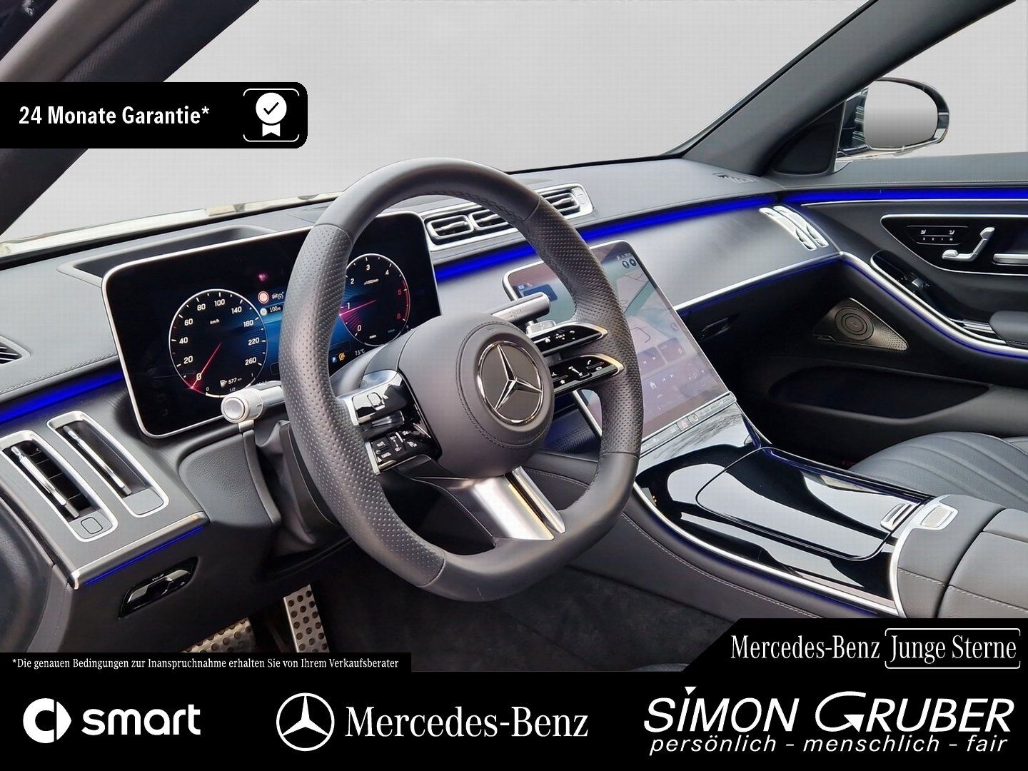 Fahrzeugabbildung Mercedes-Benz S 350 d 4MATIC AMG Pano HUD Burm Sitzklima