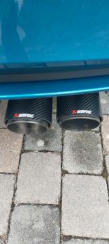 BMW X6 M- Pano-B&O-Akrapovic-LongBeachBlueMetalik - blaue BMW X6 M
