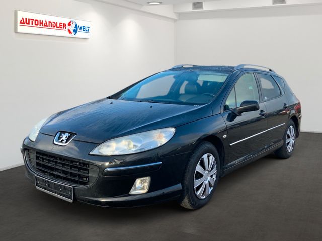 Peugeot 407 Kombi 2.0 HDi AAC SHZ T-Leder Navi PDC AHK