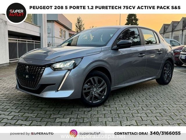 Peugeot 208 5 Porte 1.2 PureTech 75cv Active Pac