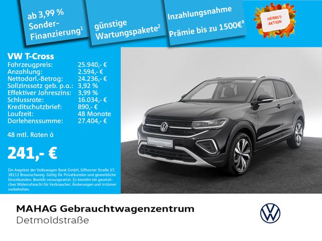 Volkswagen T-Cross 1.0 TSI STYLE Navi LED AppConnect DSG