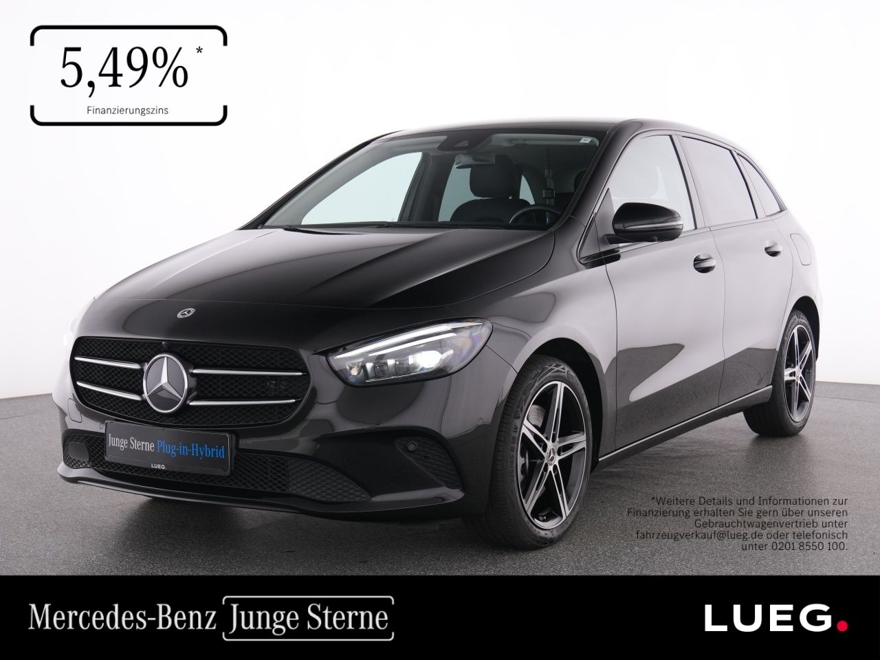 Mercedes-Benz B 250 e Progressive+MBUX+MBeam+Leder+NightP+360°