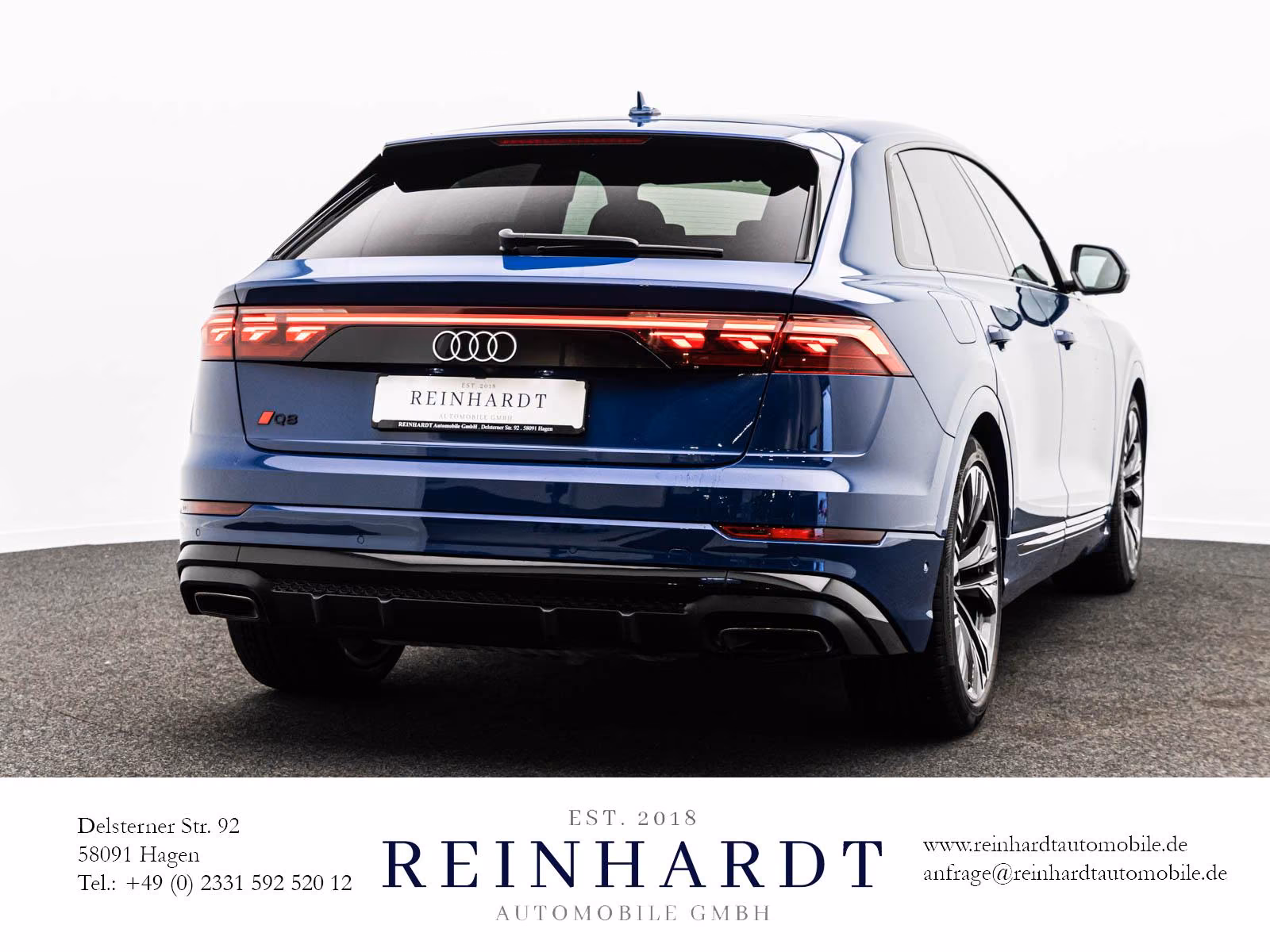 Audi Q8 55TFSie 2x S LINE BLACK LASER/SIDE/PANO/22Z.