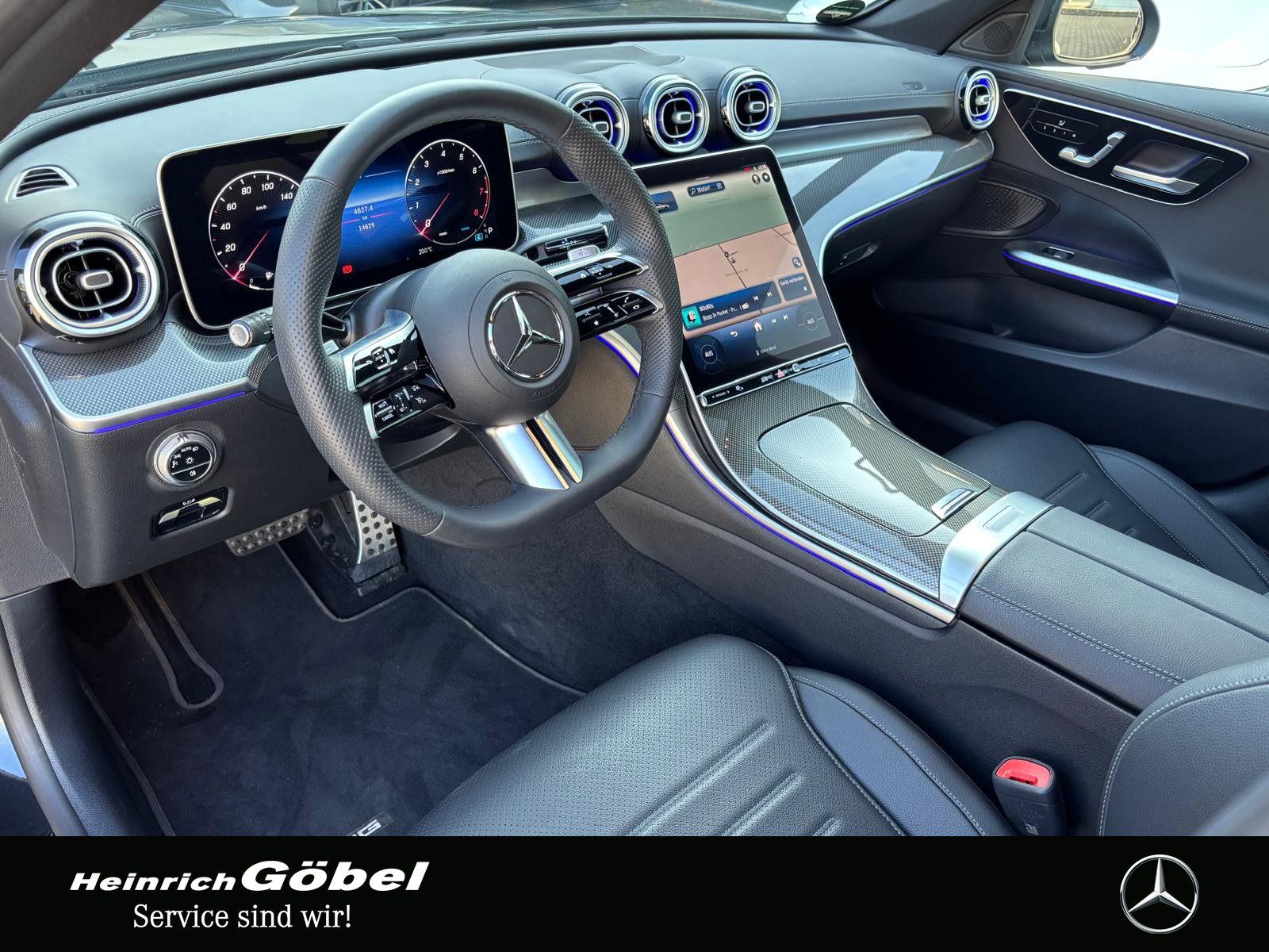 Fahrzeugabbildung Mercedes-Benz C 300 T AMG-ADV+ PANO MEM-SIT WP LED KAM AMB-BEL
