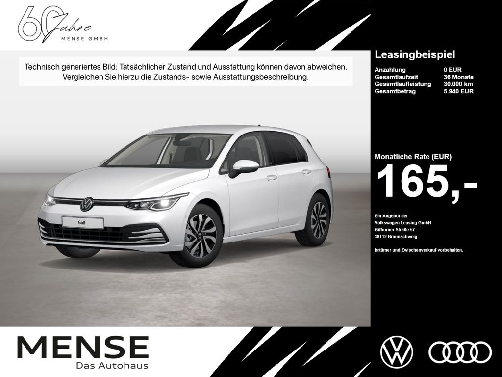 Golf VIII 1.5 TSI Active CarPlay HUD Standhzg LM