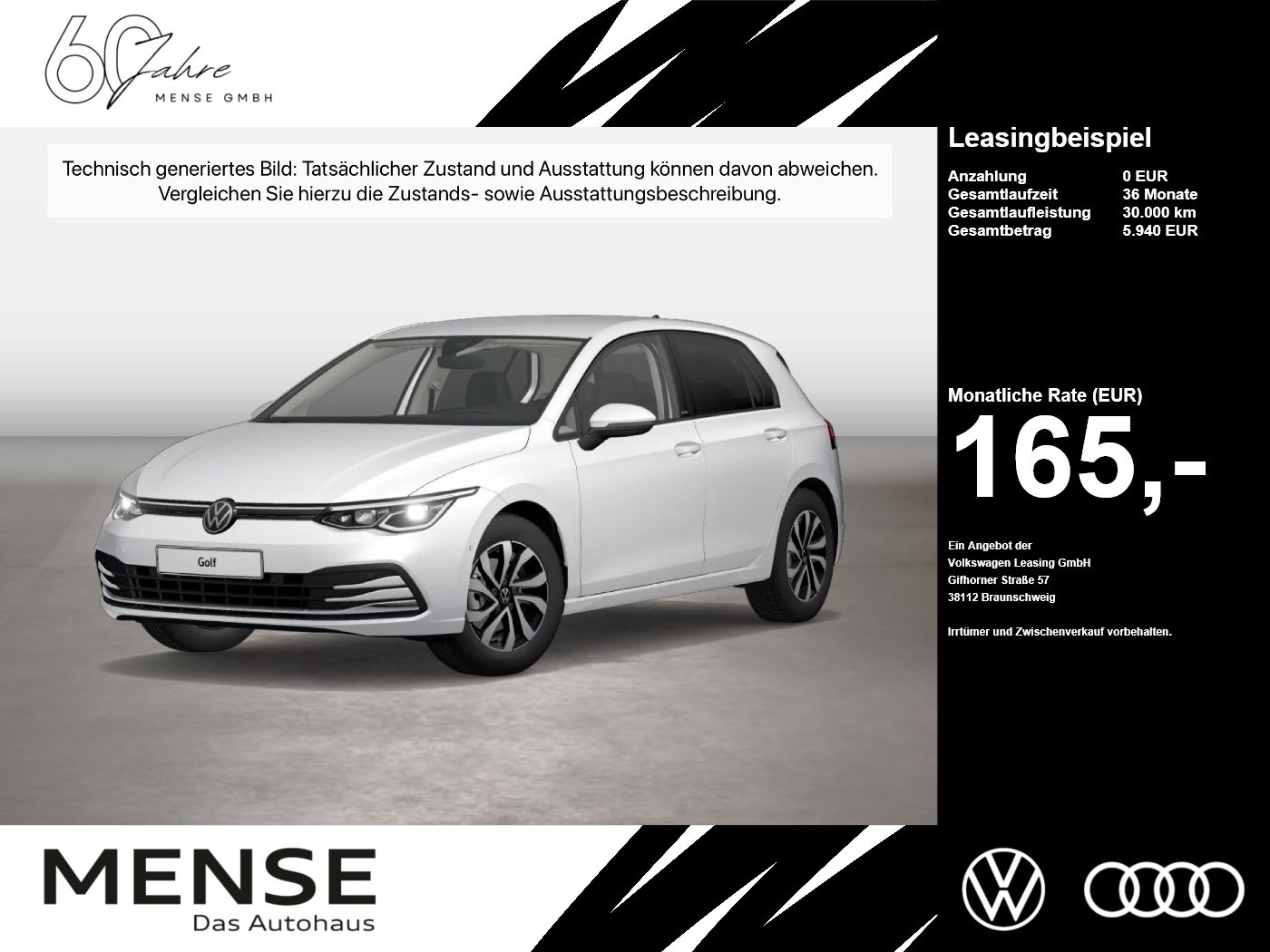 Volkswagen Golf VIII 1.5 TSI Active CarPlay HUD Standhzg LM