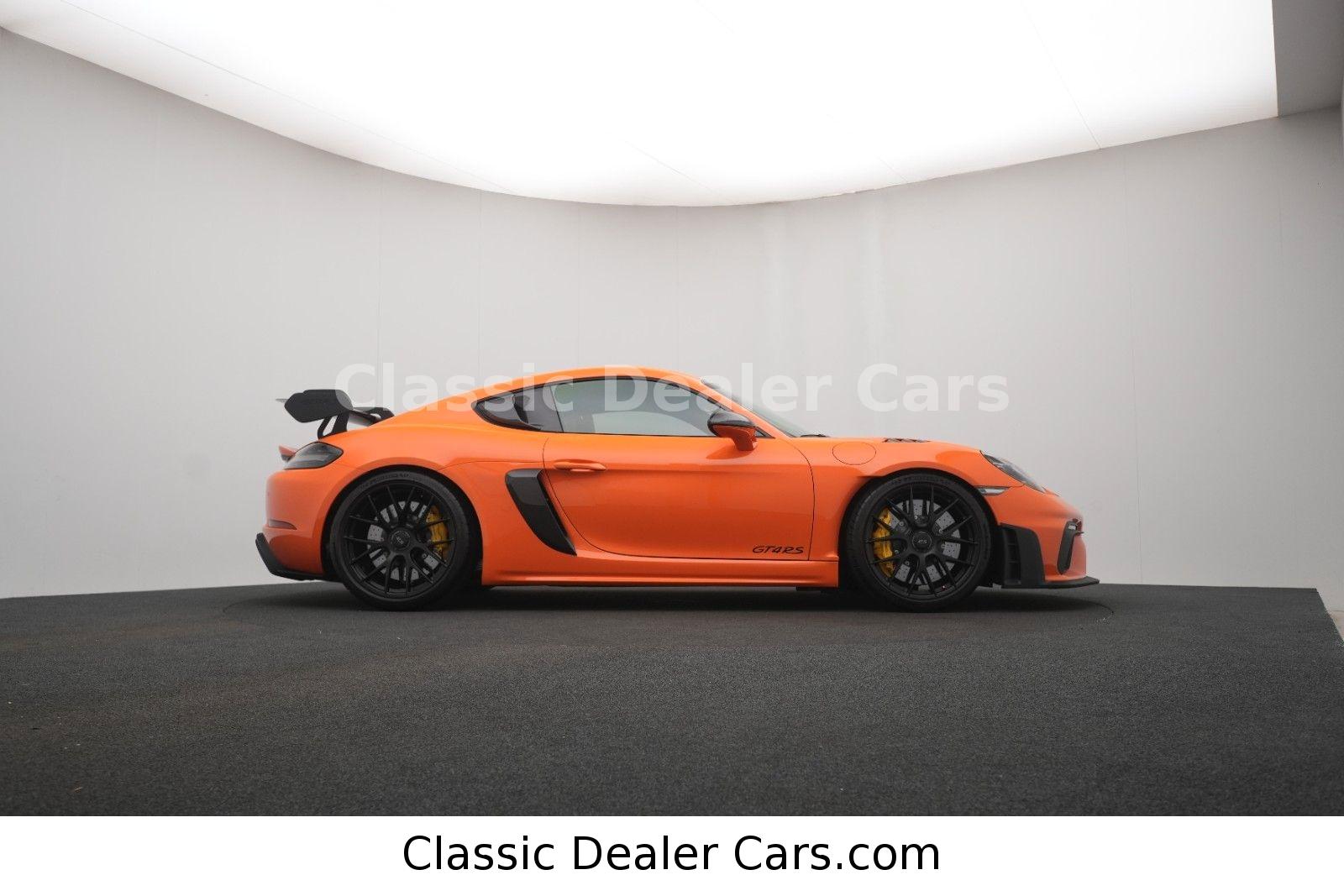Porsche Cayman GT4 RS Weissach Voll Option PCCB Lift