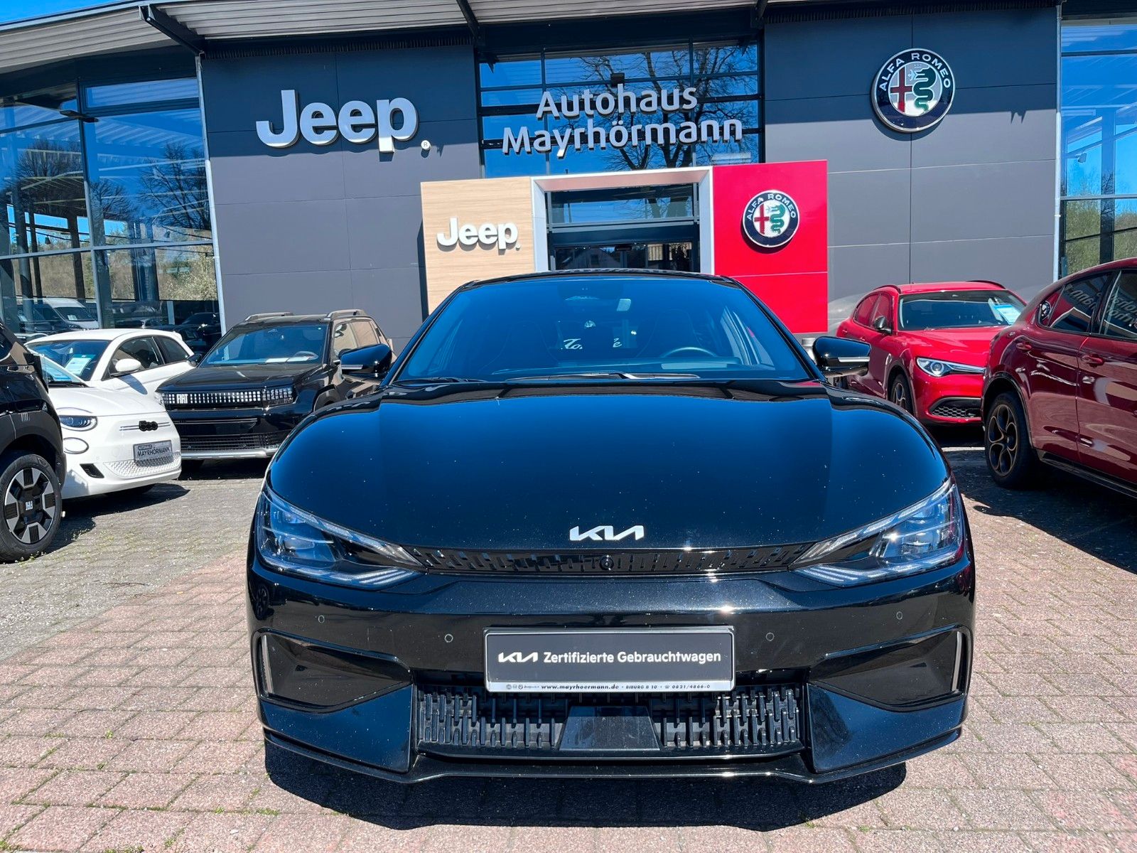 Fahrzeugabbildung Kia EV6 GT 4WD 8fach Alu Meridian Sitzheizung uvm.