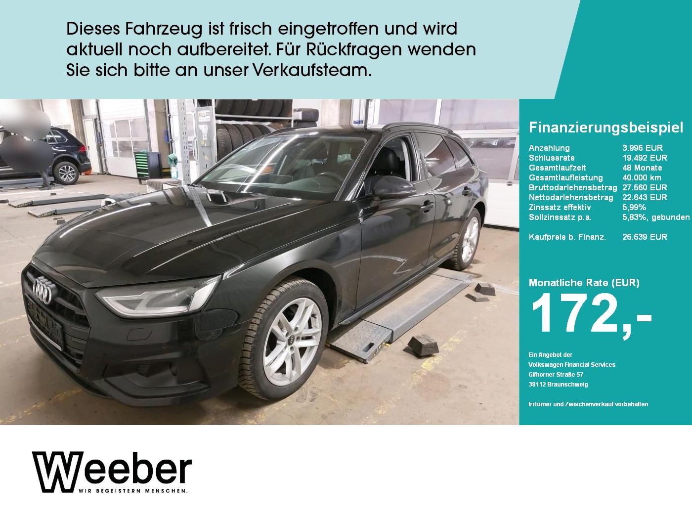 Audi A4 Avant advanced *HERSTELLERGARANTIE*AHK-VORB.*