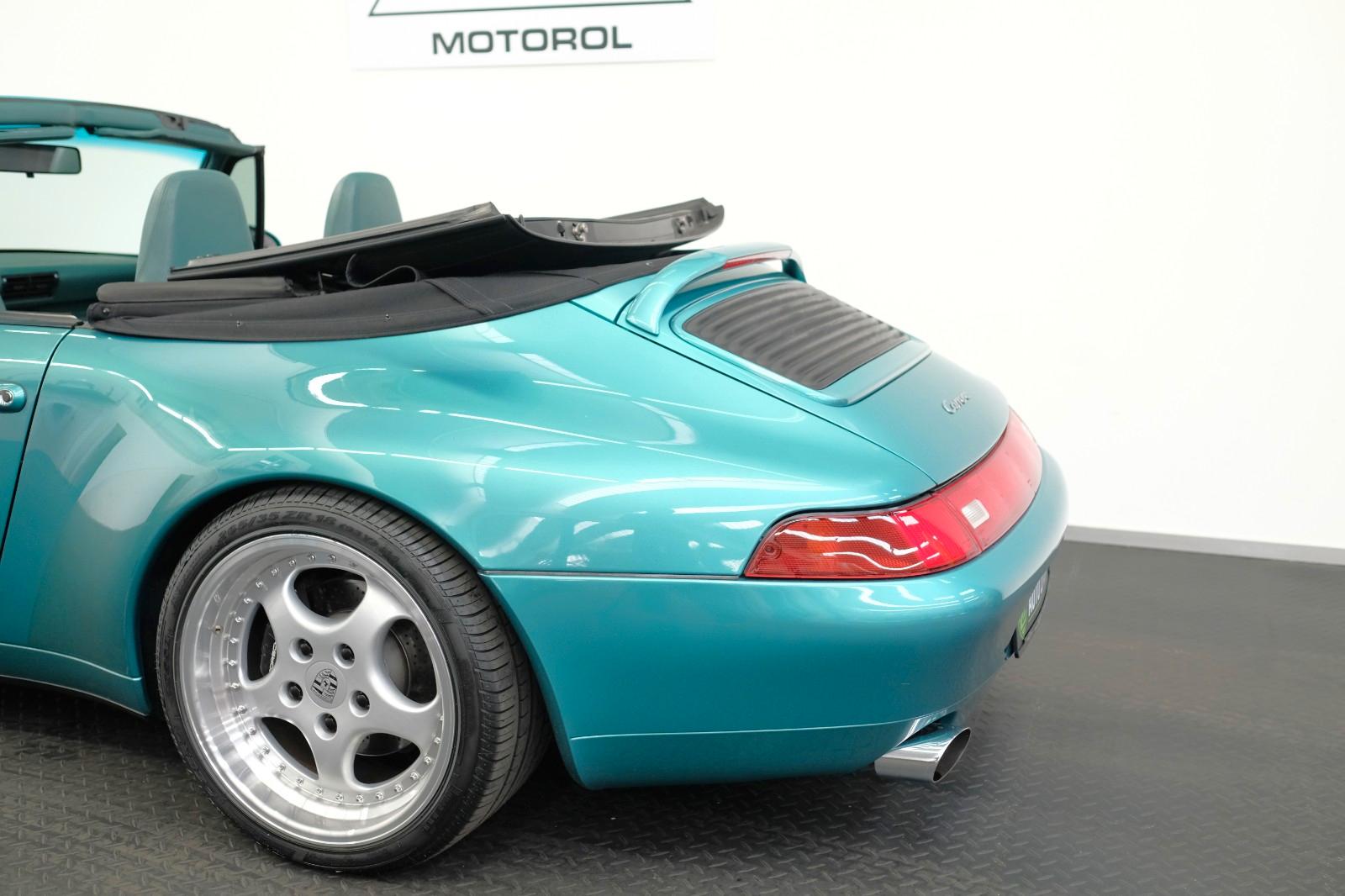 Porsche 993 Carrera/SONDERLACK/HISTORIE/18ZOLL