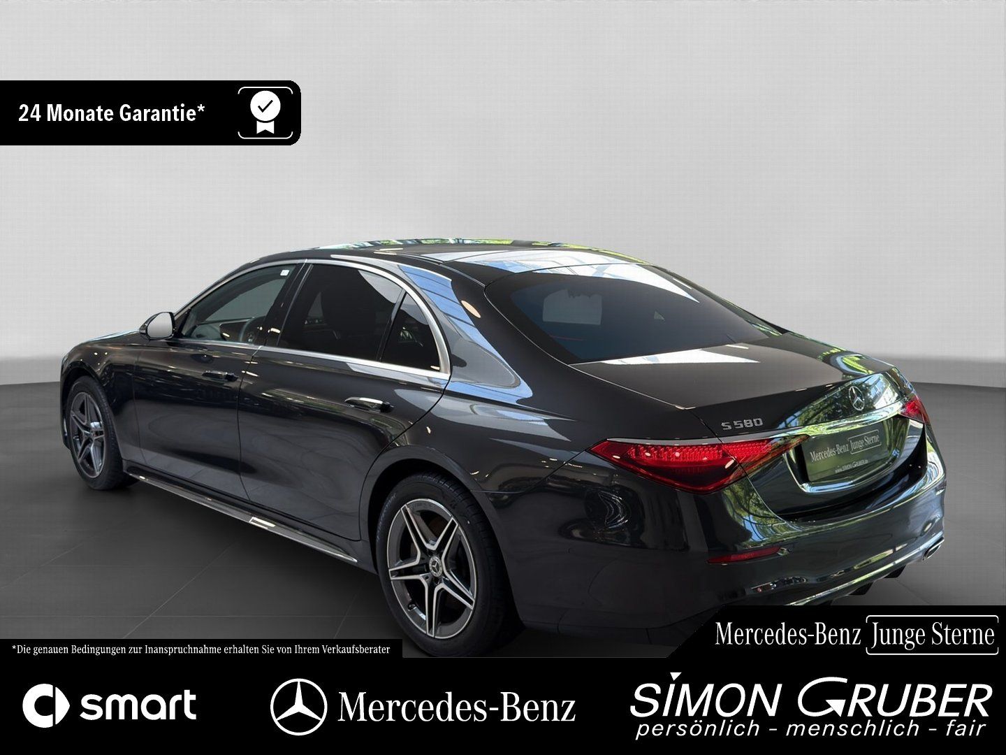 Fahrzeugabbildung Mercedes-Benz S 580 4M Lang AMG Exklusiv Chauffeur Executive