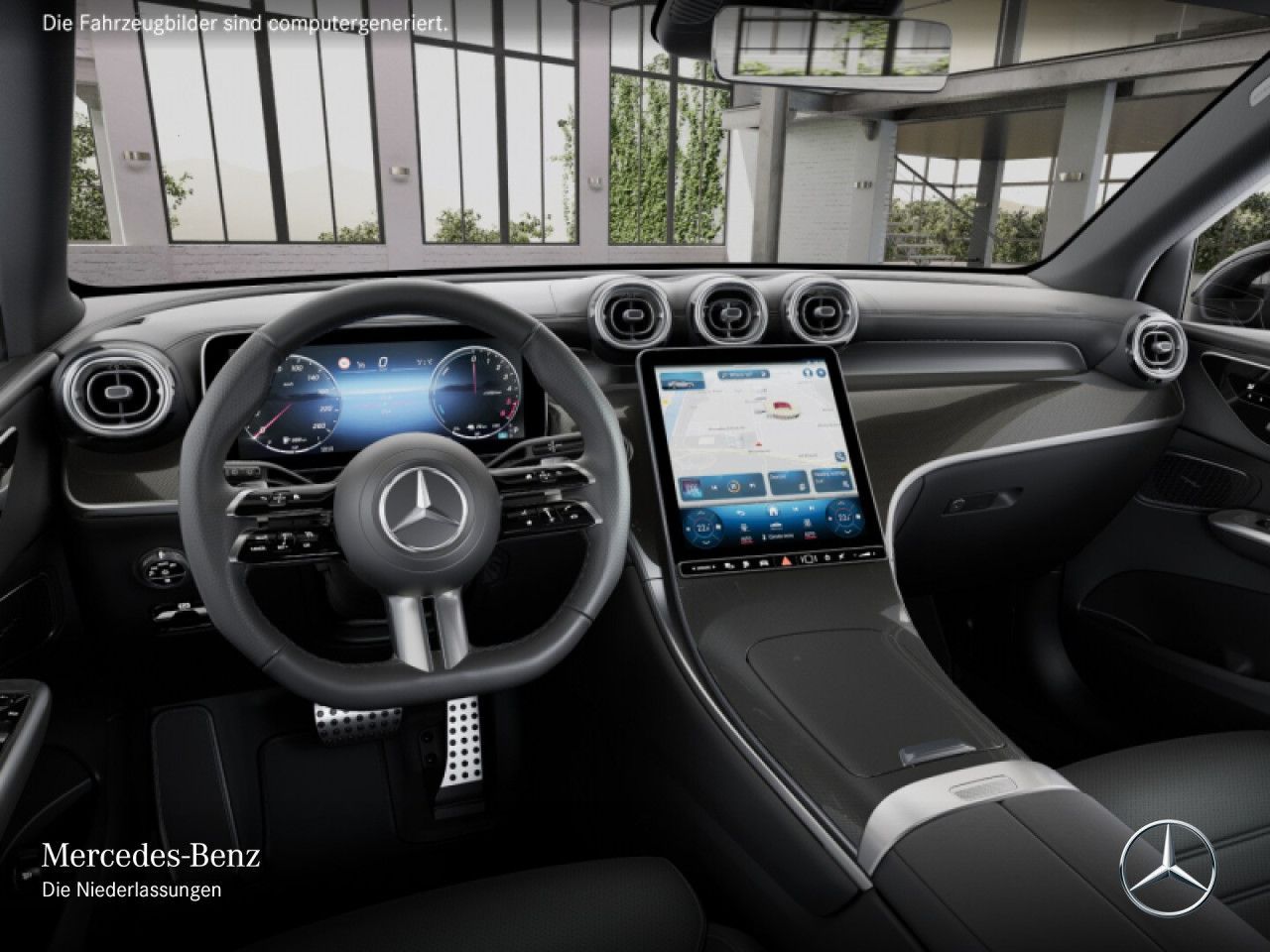 Mercedes-Benz GLC 300 de 4M AMG+PANO+360+AHK+SITZKLIMA+TOTW+9G foto 9