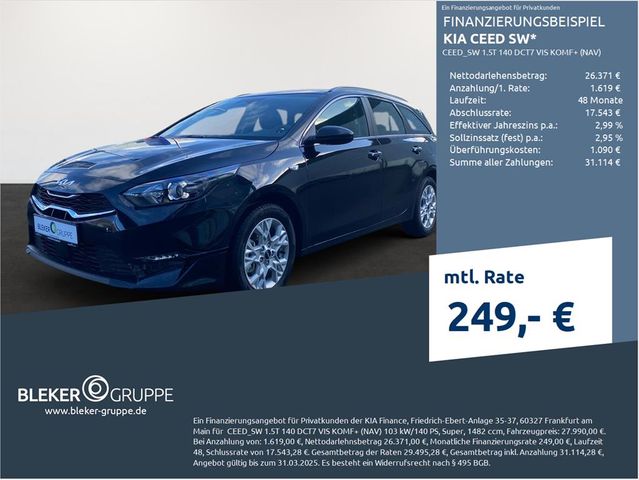 Kia CEED SW CEED_SW 1.5T 140 DCT7 VIS KOMF+ (NAV)