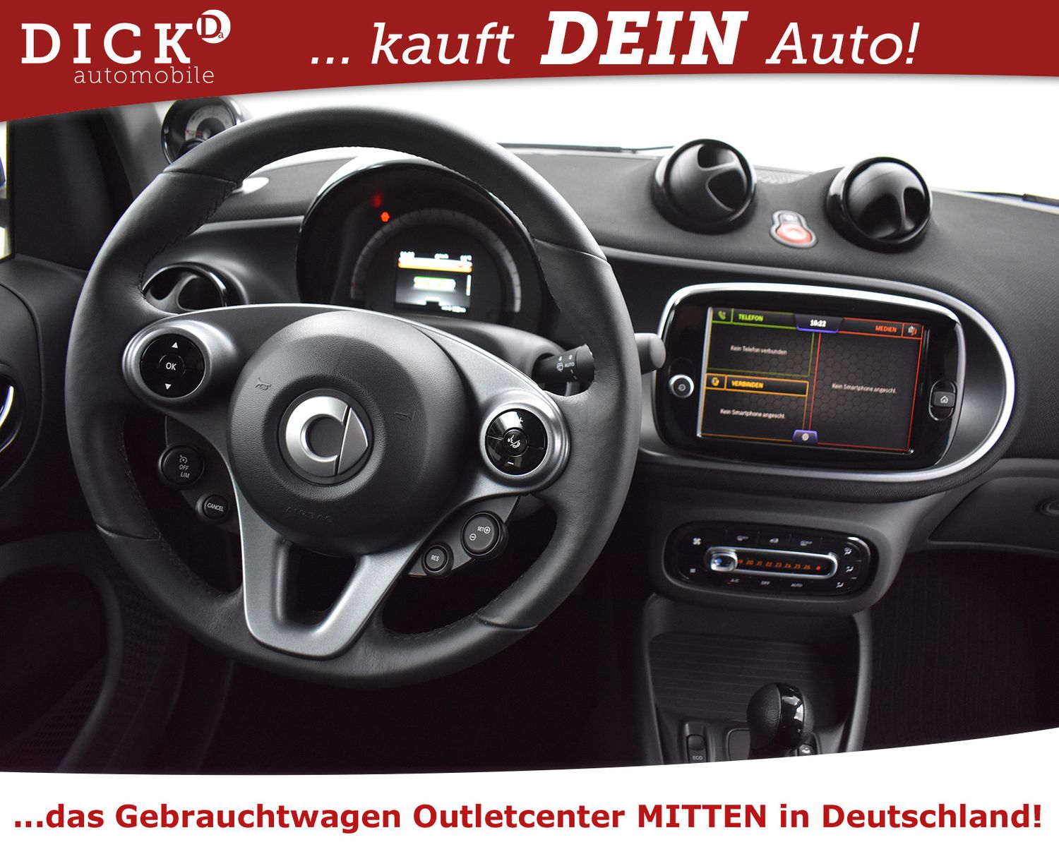 SMART ForTwo CABRIO EQ Passion NAVI+SHZ+PDC+TEMP+APPLE - Image 20