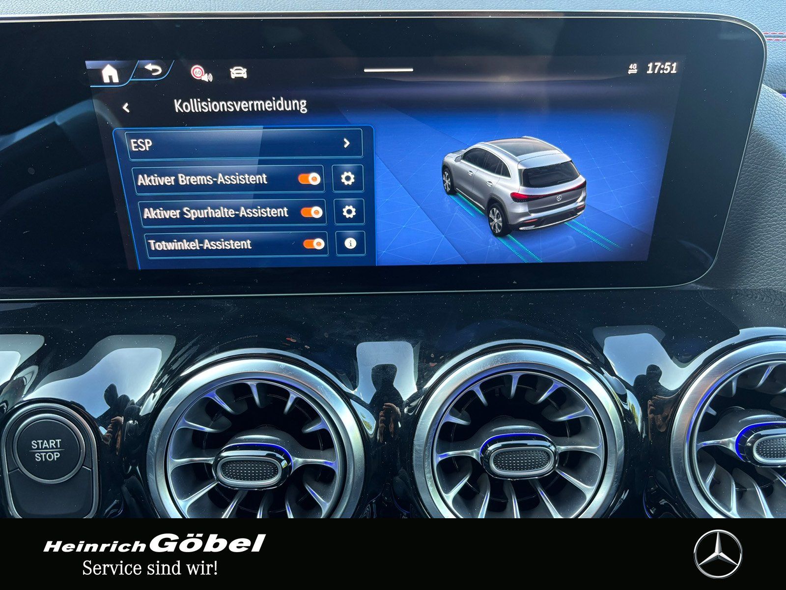 Fahrzeugabbildung Mercedes-Benz EQA 350 4M AMG*FAP*360°KAM*BURMESTER*HUD*MEMORY