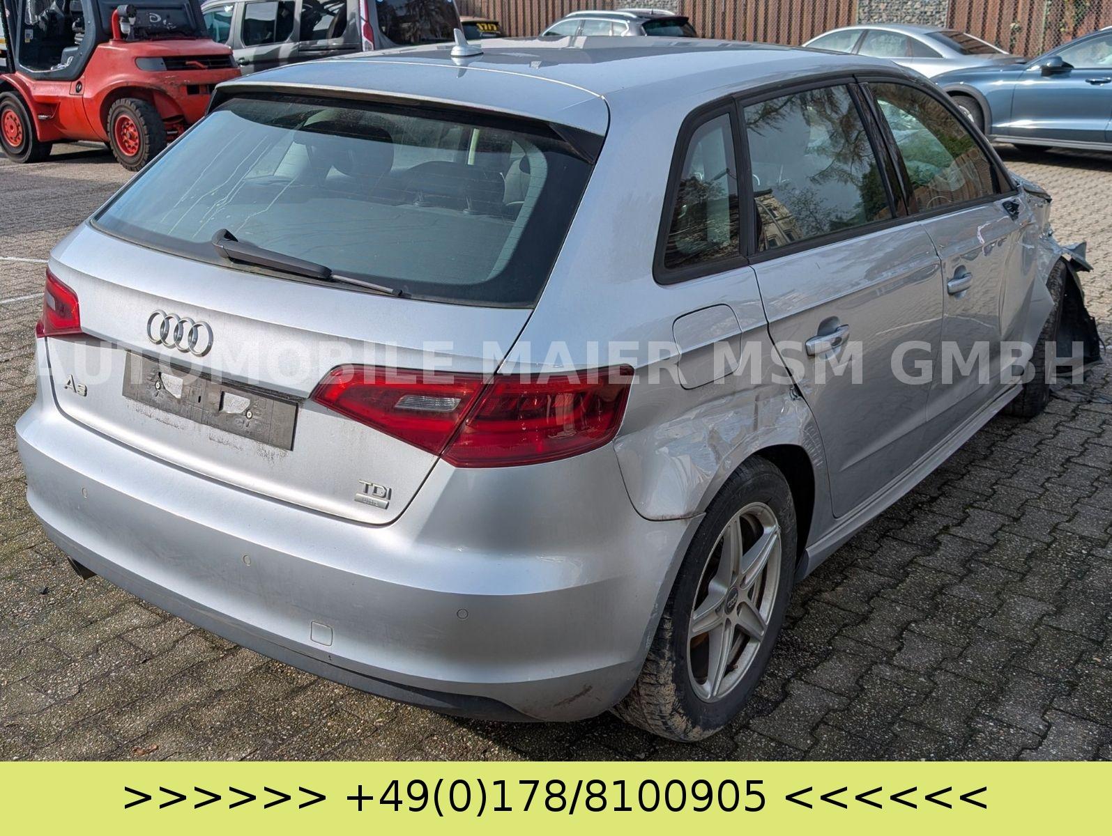 Audi A3 Sportback 1.6 TDI Navi Plus Xenon SHZ PDC