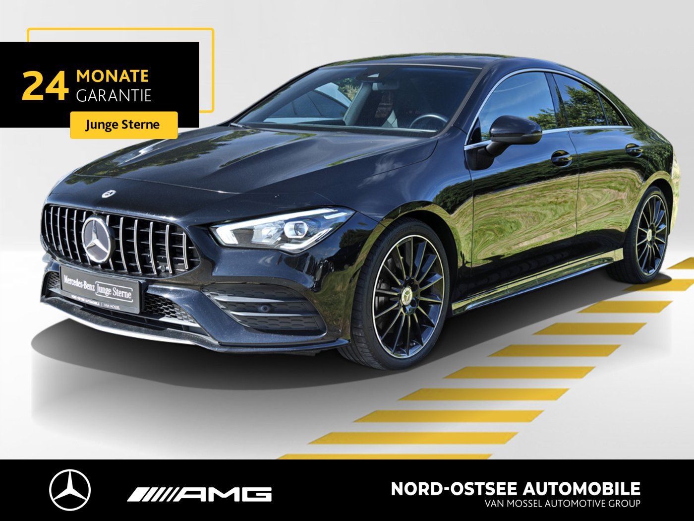 Mercedes-Benz CLA 220 d AMG PANO SHD TEMPOMAT MBUX SITZHEIZUNG