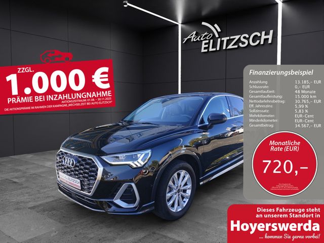 Audi Q3 Sportback 45 TFSI quattro S-line S-tronic LED
