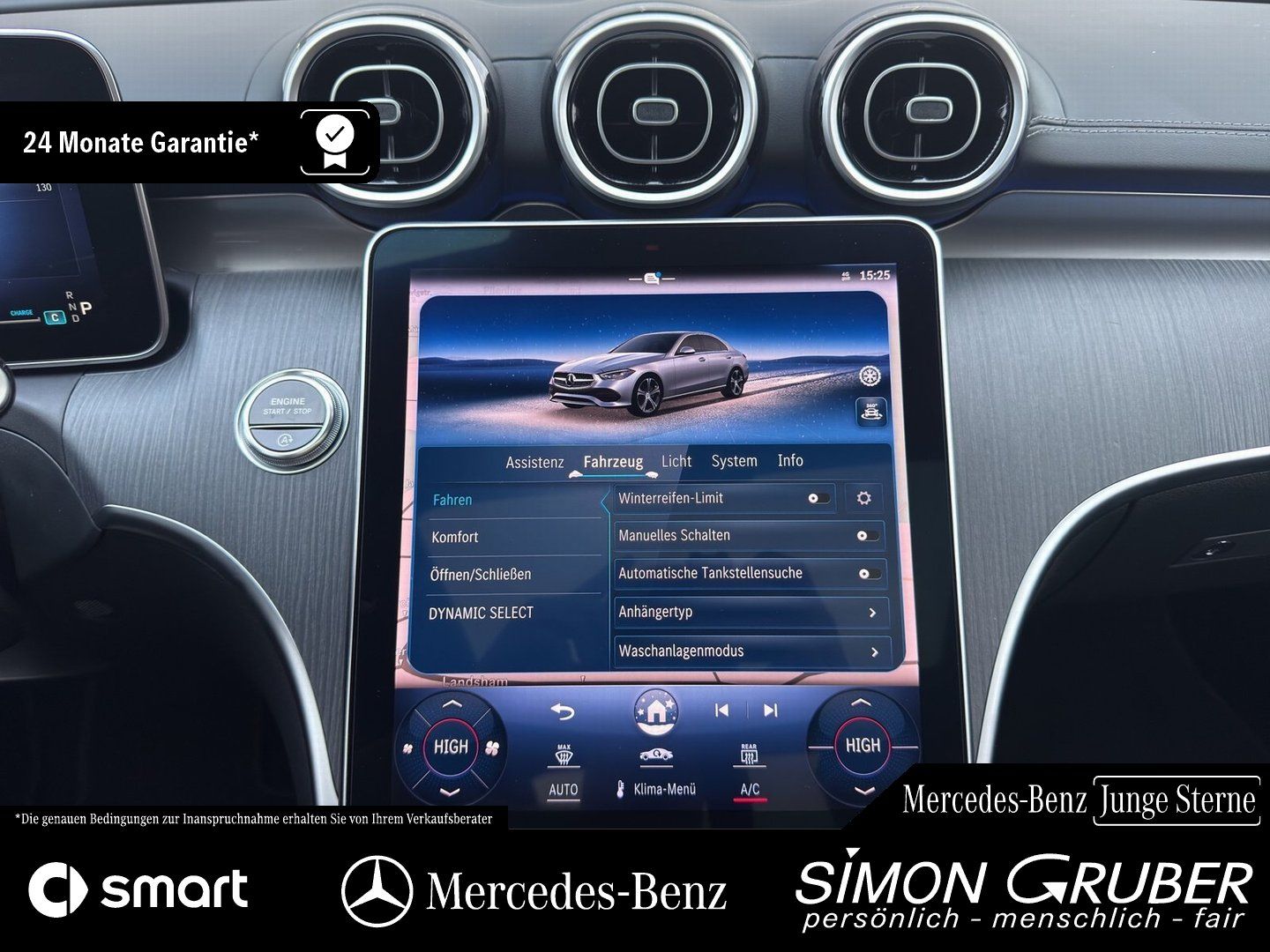 Fahrzeugabbildung Mercedes-Benz C 200 AMG Night Pano Memory AdvSound 19Zoll