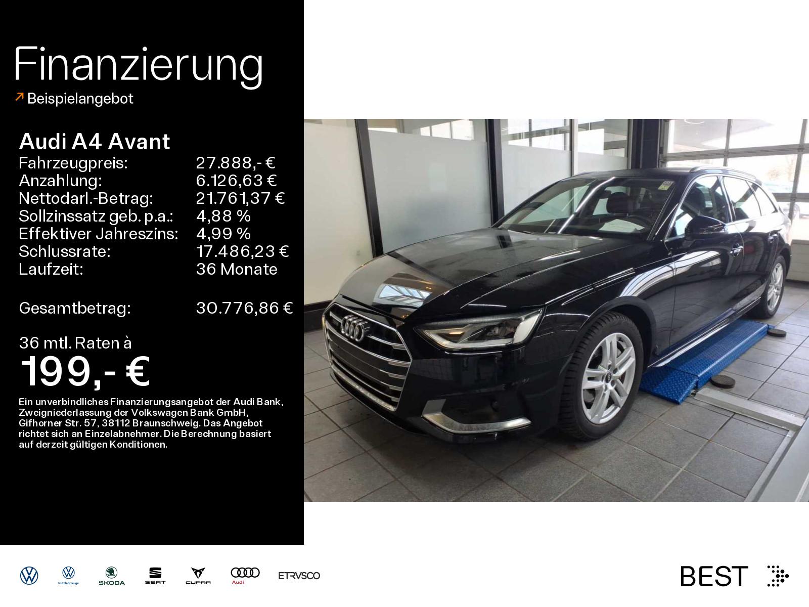 Audi A4 Avant advanced 40 TFSI qu. Business, Leder