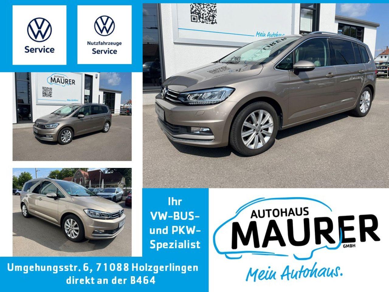 Volkswagen Touran Highline 1,4 TSI DSG LED ACC Kamera Navi