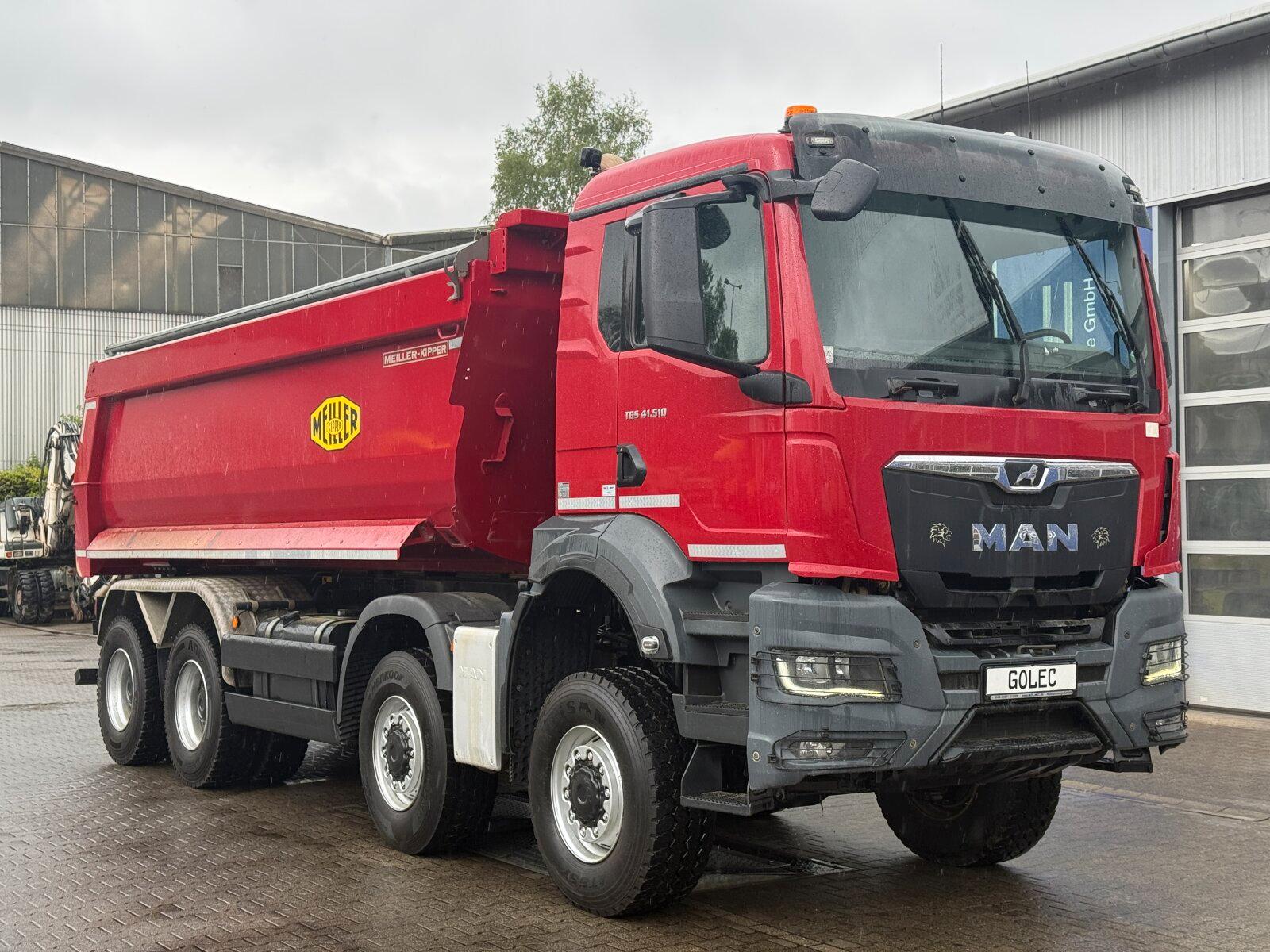 MAN TGS 41.510 8x8 Muldenkipper MEILLER
