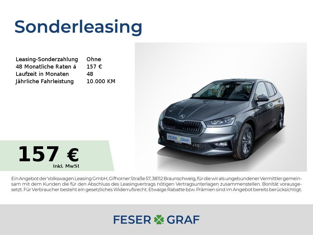 Fabia Tour 1.0 TSI KLIMA/SHZ/LED/PDC/SMART LINK