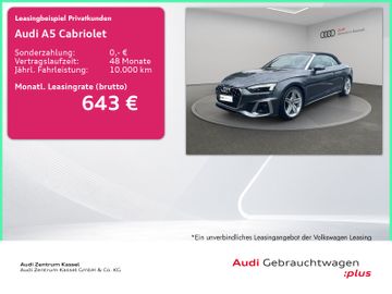 Audi A5 Cabrio 40 TDI S line Matrix Kamera Alcantara