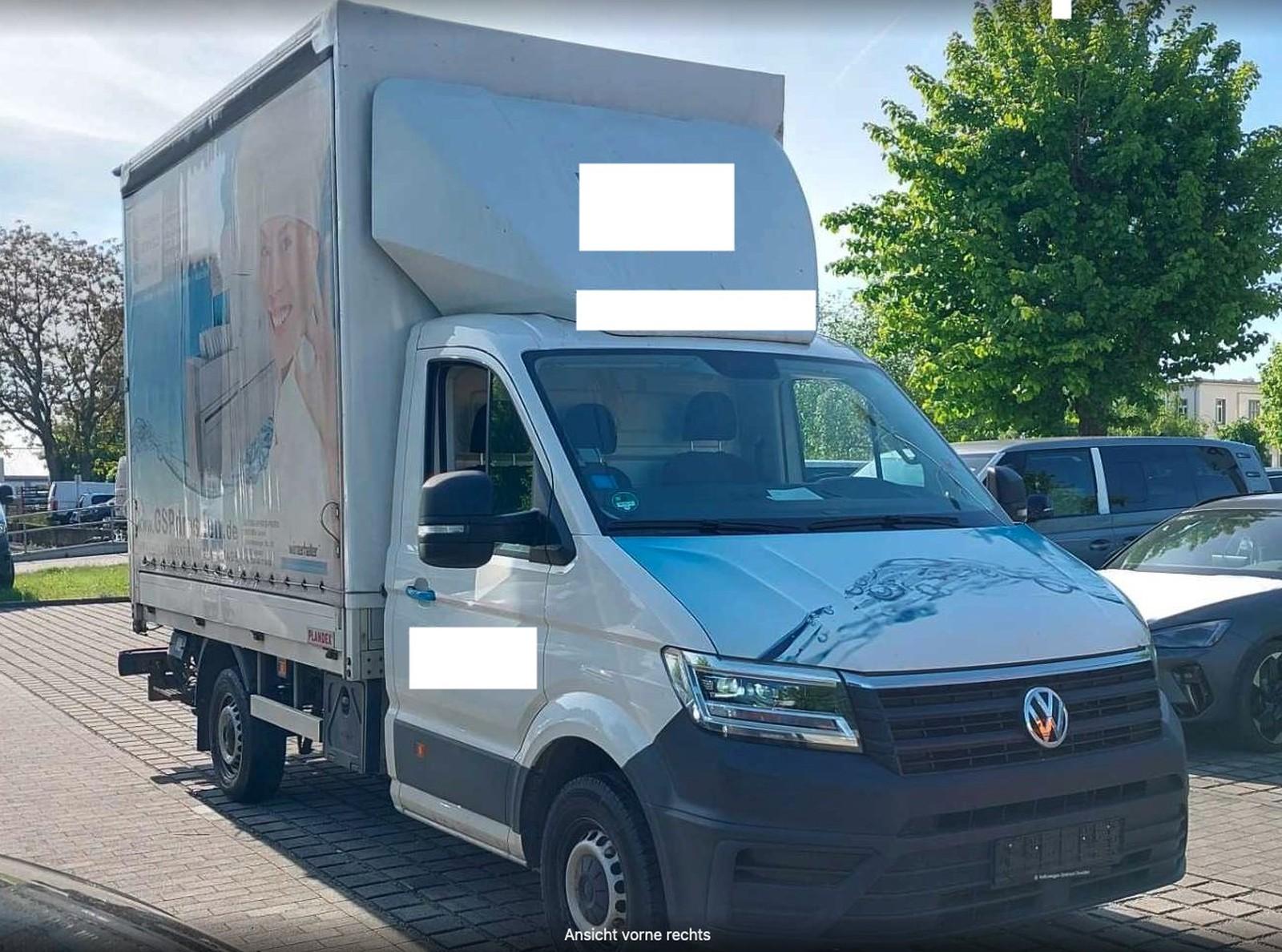 Volkswagen Crafter Pritsche Plane LBW *DSG*KAM*NAVI*LED*AHK