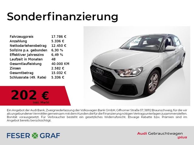 Audi A1 Sportback 25 TFSI SmartphoneI,PDC,Sitzhzg