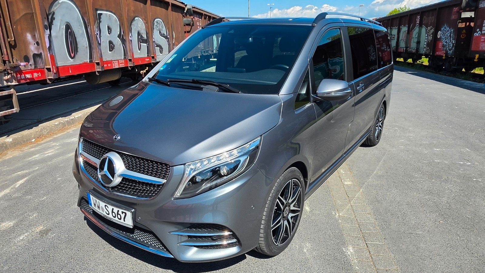 MERCEDES-BENZ V 300 d Aut. EDITION lang EDITION AMG 8fach